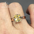 2021 New Listing Classic  Gold Jewelry 18k Natural Diamond Ring